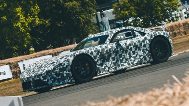 Lexus LFA, il prototipo a Goodwood
