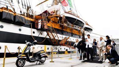 Vespa esemplare unico Amerigo Vespucci