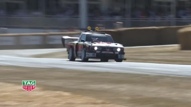 La Subaru di Travis Pastrana tra le 10 auto più veloci al FOS di Goodwood 2026