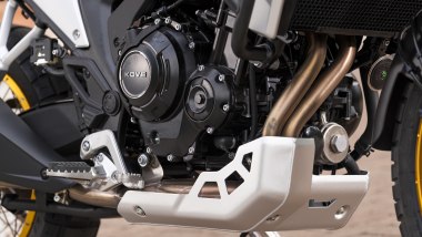 Kove 625X Pro, il twin ha perni di manovella sfalsati di 270&deg;