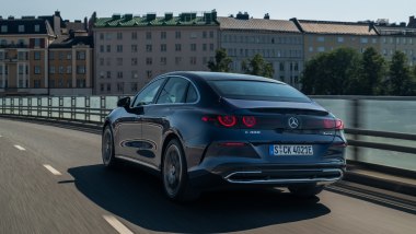 Il test della Mercedes Classe C elettrica 2027