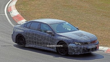 BMW M3 elettrica, Nurburgring