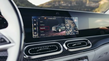 Mercedes Maybach GLS 680, l'infotainment