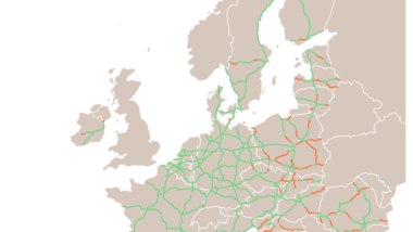 Crescita rete di ricarica UE