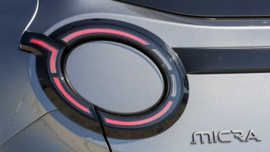 Nissan Micra, particolare gruppi ottici posteriori