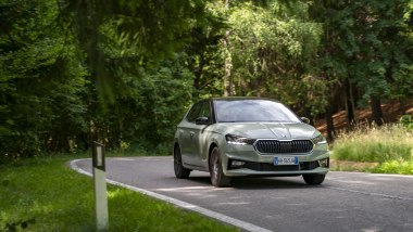 Skoda Fabia, vista anteriore