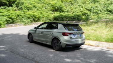 Skoda Fabia, 3/4 posteriore