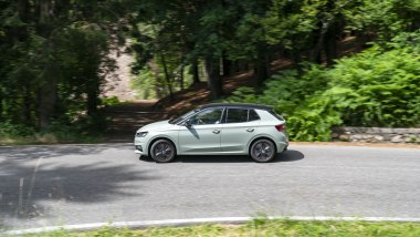 Skoda Fabia, vista di profilo