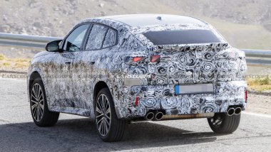 BMW X2 spy shot restyling