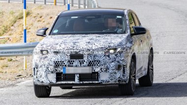 BMW X2 spy shot restyling