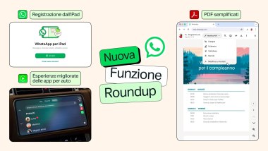 Aggiornamento WhatsApp per Android Auto e Apple CarPlay