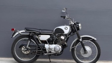 Honda CL72 Scrambler di Elvis Presley