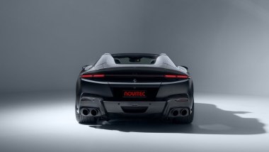 Ferrari 12Cilindri Spider Novitec, il retro