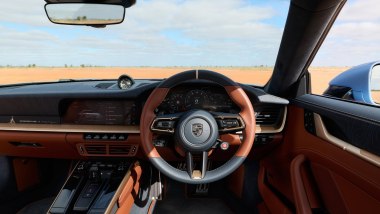 Porsche 911 Turbo S Land Down Under, l'abitacolo