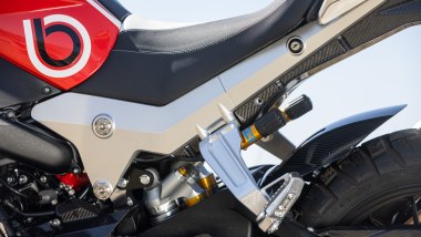 Bimota Tera H2, alluminio ricavato dal pieno anche per il telaio