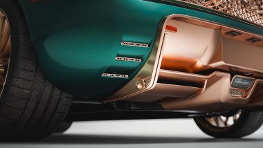 Spyker C8 Preliator XXV, lo scarico