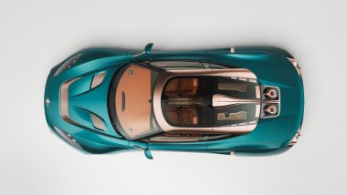 Spyker C8 Preliator XXV, la vista dall'alto