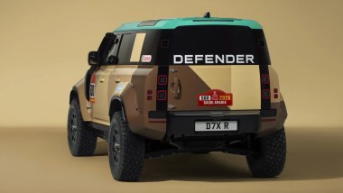 Land Rover Defender Dakar, il posteriore