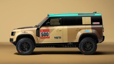 Land Rover Defender Dakar, vista laterale