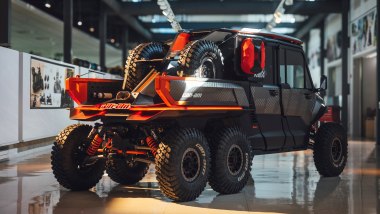 Can-Am Traxter Prerunner, 3/4 posteriore