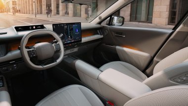Nuova Hyundai Tucson 2027, volante e strumentazione