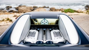 Bugatti Veyron one-off, la vista dell'abitacolo