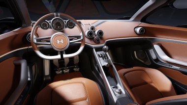 Hennessey Blackbird, l'abitacolo