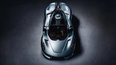 Hennessey Blackbird, la vista dall'alto