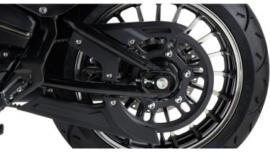 Rieju Coaster 125 V2, trasmissione a cinghia