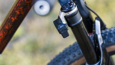 Forcella con SRAM Flight Attendant su Canyon Lux World Cup CFR