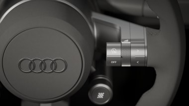Audi Concept C, il volante