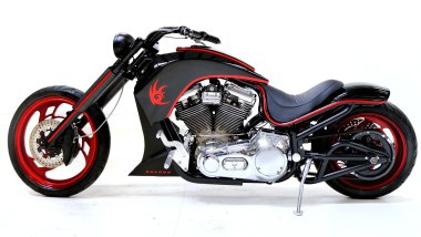 Dark Rider - Year of Shadow', 2000 Bourget 1,750cc Custom