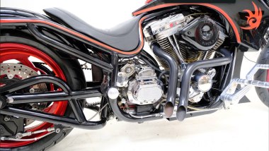 Dark Rider - Year of Shadow', 2000 Bourget 1,750cc Custom