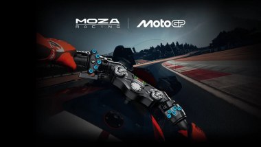 Moza Racing MotoGP, manubrio force feedback per il sim racing moto