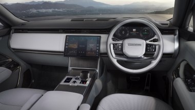 Range Rover elettrica, interni