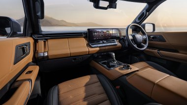Mitsubishi Pajero Cross Country, la plancia