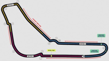 F1 GP Italia 2026, Monza: la mappa del circuito | Foto: F1.com