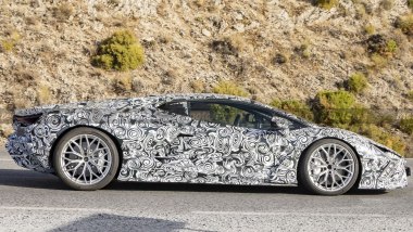 Lamborghini Revuelto Spyder, la vista laterale