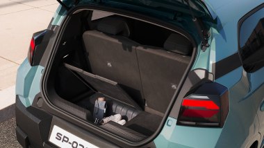 Dacia Spring, bagagliaio