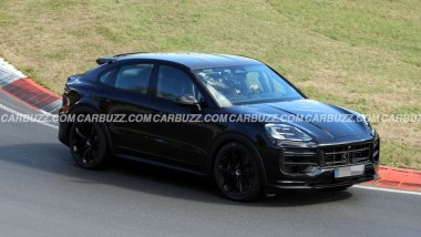 Porsche Cayenne Turbo GT Weissach, foto spia del muletto