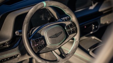 Genesis G90 Wingback concept, il volante