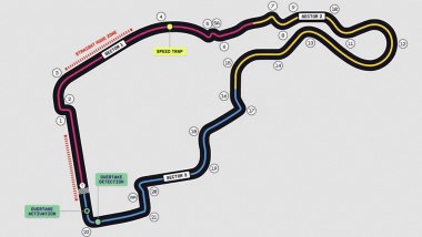 F1 GP Spagna 2026, Madrid: la mappa del circuito | Foto: F1.com