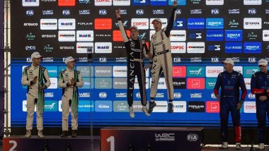 WRC 2026, Rally Cile: il podio del WRC2