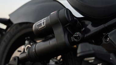 Benda Rock 707, l'ammortizzatore pneumatico