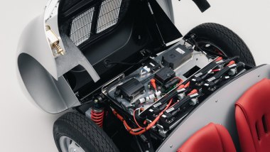 Porsche 550 J, il motore elettrico
