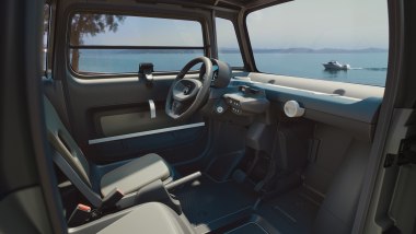 Citroën Ami Outdoor, l'abitacolo