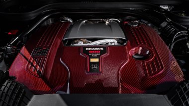 Brabus 900 Rocket Edition Cabrio, il motore