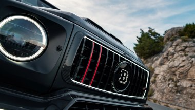 Brabus 900 Rocket Edition Cabrio, il dettaglio del frontale