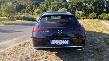 Mercedes CLA Shooting Brake ibrida, posteriore
