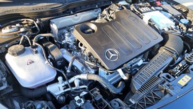 Mercedes CLA Shooting Brake ibrida, motore